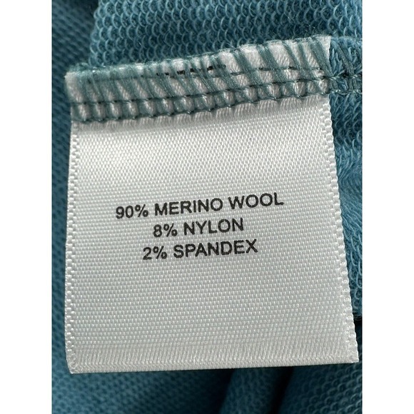 Peter Millar Excursionist Flex Performance Q-Zip Pullover Merino Wool Teal XXL - Picture 15 of 16